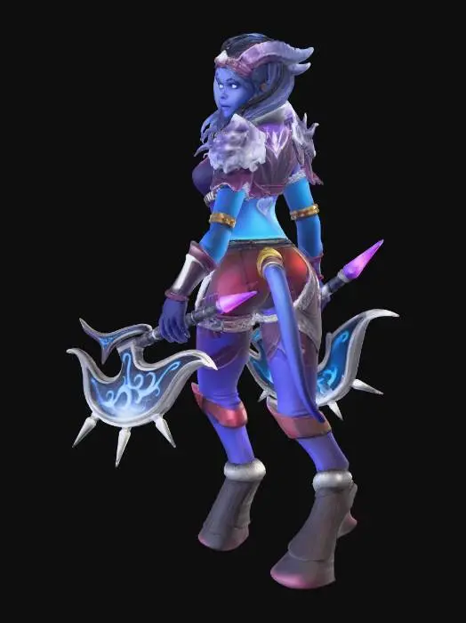 3D model for Shadowblade Elf