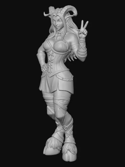 3D model for draenei