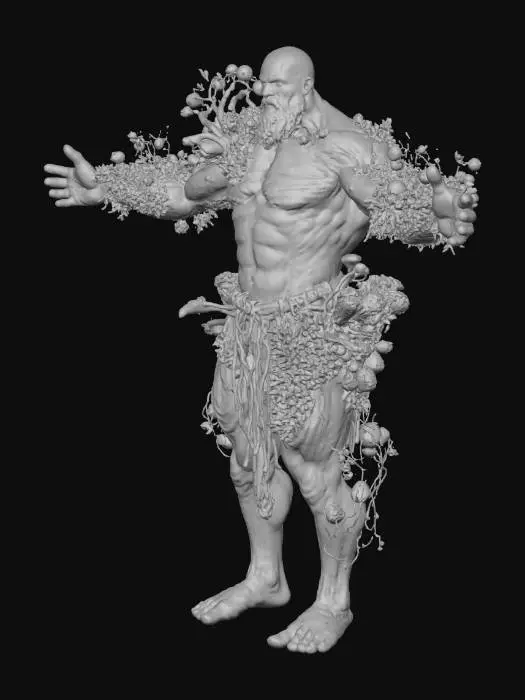 3D model for schroom hell man