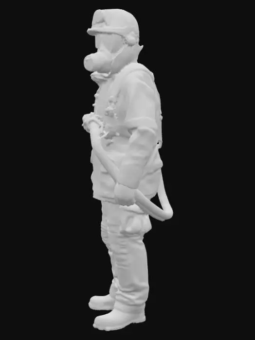 3D model for
create 3d model of firefighter