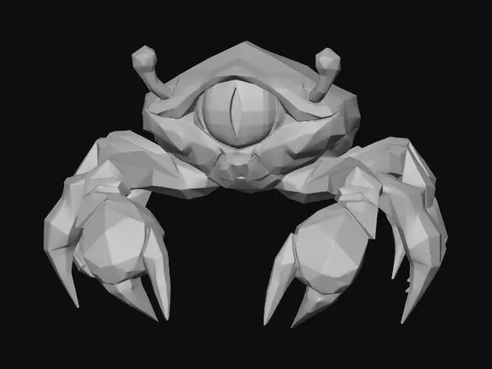 3D model for Cyclops Crab