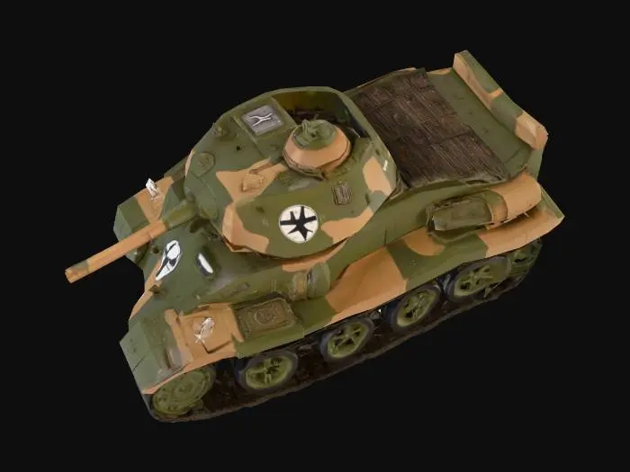 3D model for 독일탱크