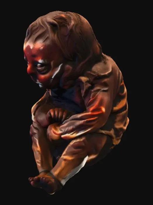 3D model for Ancient Child Mummy