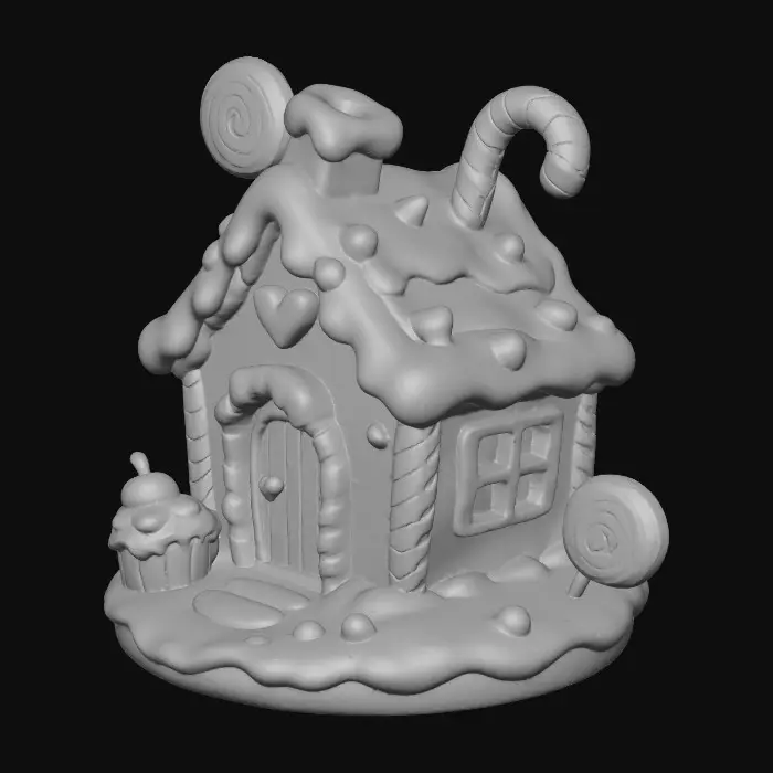 3D model for Candy Cottage