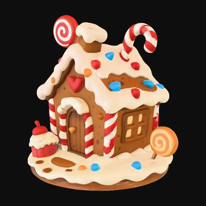 3D model for Candy Cottage