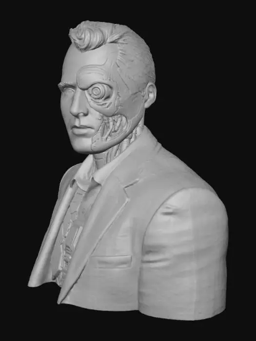 3D model for Charlie Kirk B-2025