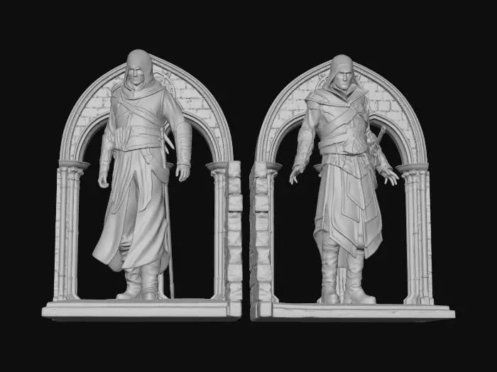 3D model for Assassins in Arches
