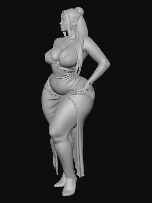 3D model for viel Frau Elegance