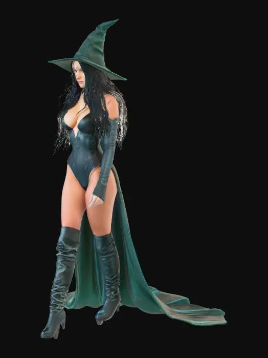 3D model for Enigmatic Sorceress