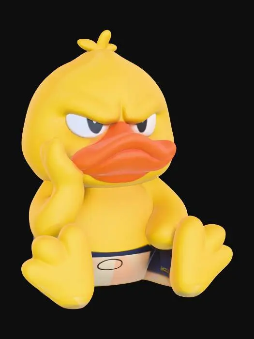 3D model for Angry Duck