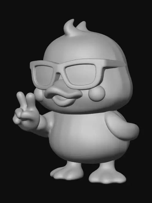 3D model for Cool Duckling