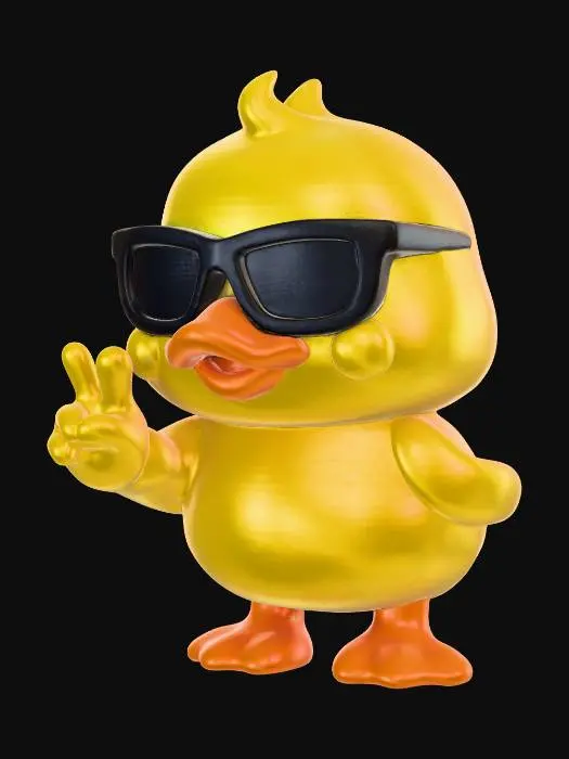 3D model for Cool Duckling