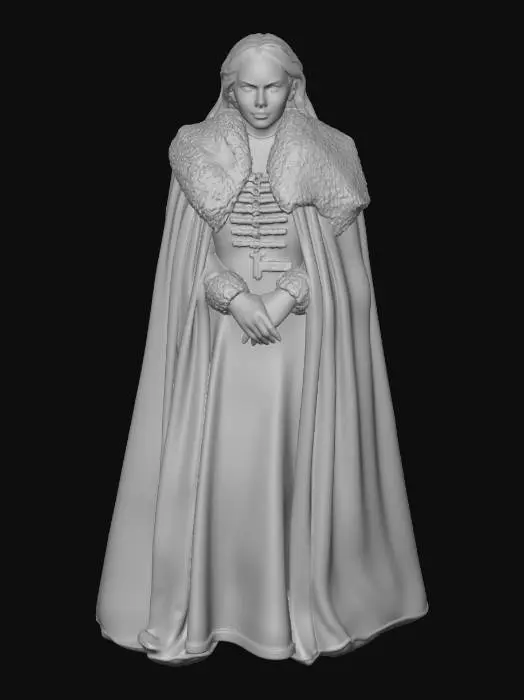 3D model for Game of Thrones - Sansa Stark cold