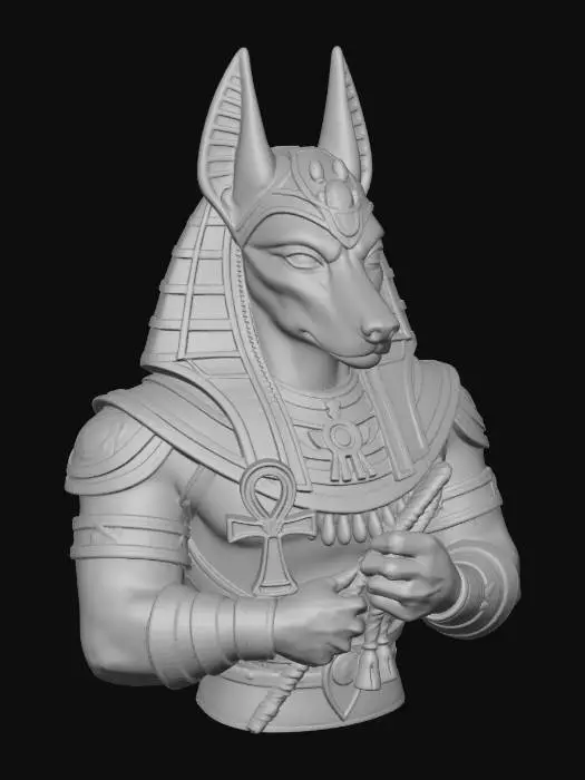 3D model for Anubis Sentinel Bust