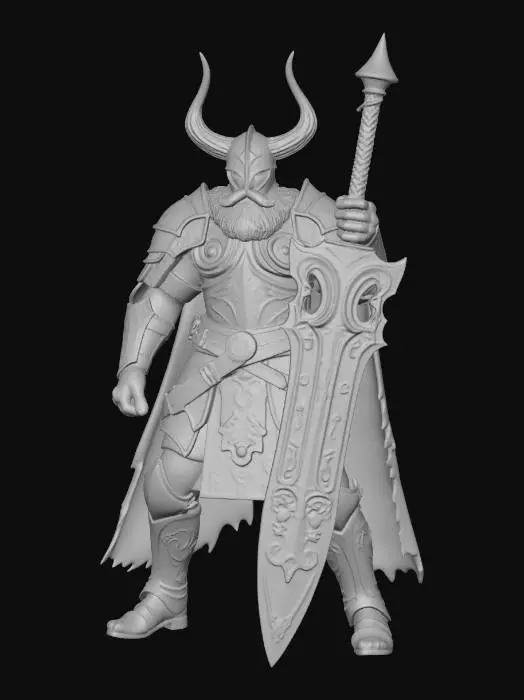 3D model for Warrior's  Resolve a