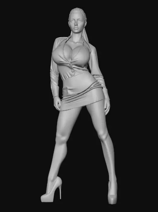 3D model for Power Pose in high hills