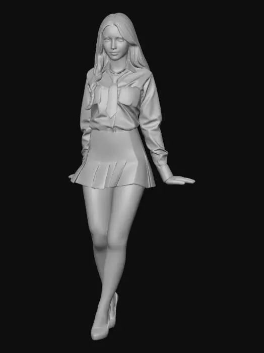 3D model for School Style