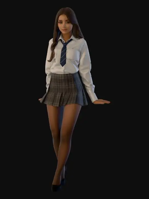 3D model for School Style