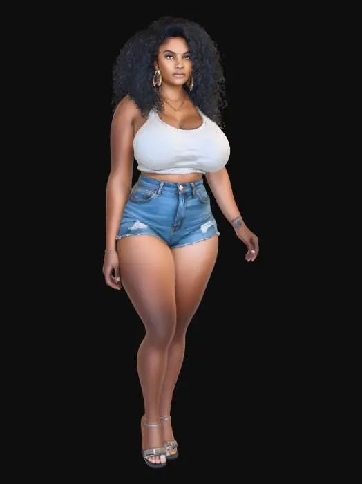 3D model for Confidence in Denim