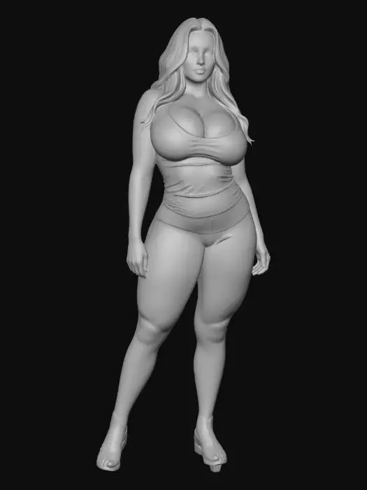 3D model for Athletic Elegance