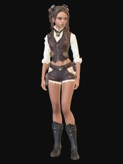 3D model for Clockwork Maiden