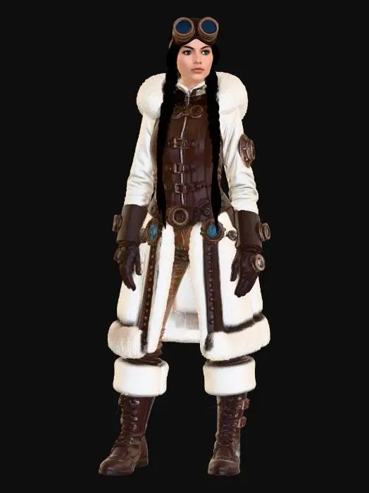 3D model for Arctic Steampunk Explorer