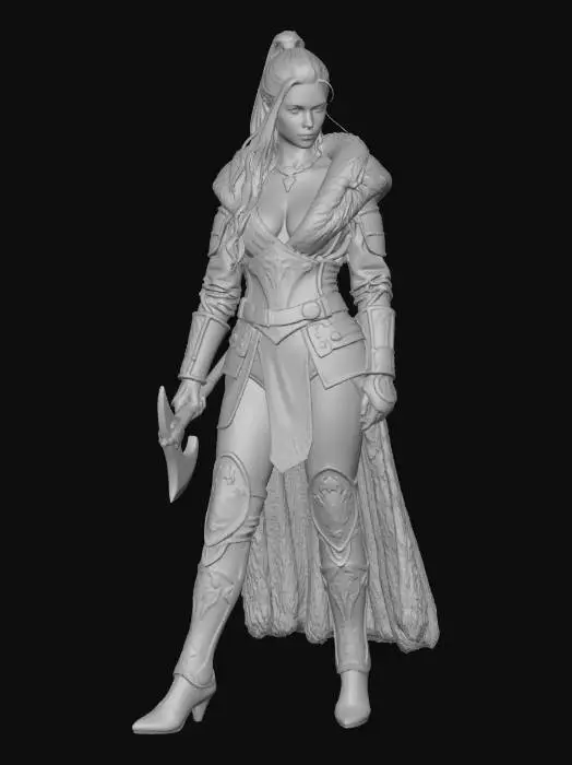 3D model for Frostbound Valkyrie