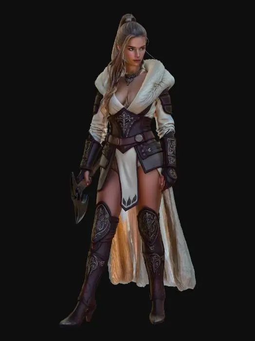 3D model for Frostbound Valkyrie