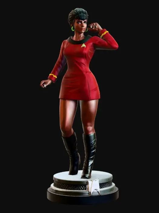 3D model for Star Trek Uhura