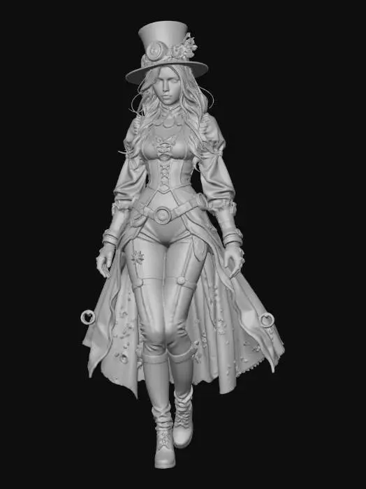 3D model for Clockwork Couture