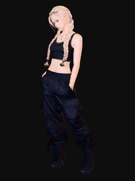 3D model for Braided Street Rebel