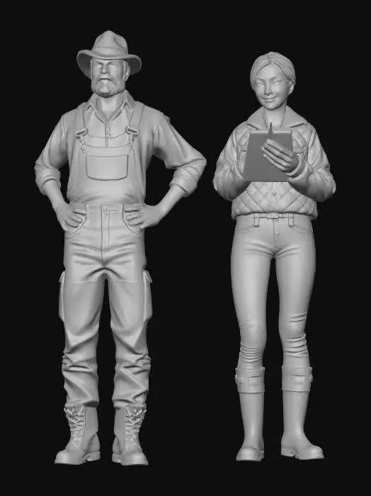 3D model for Bauer sucht Frau