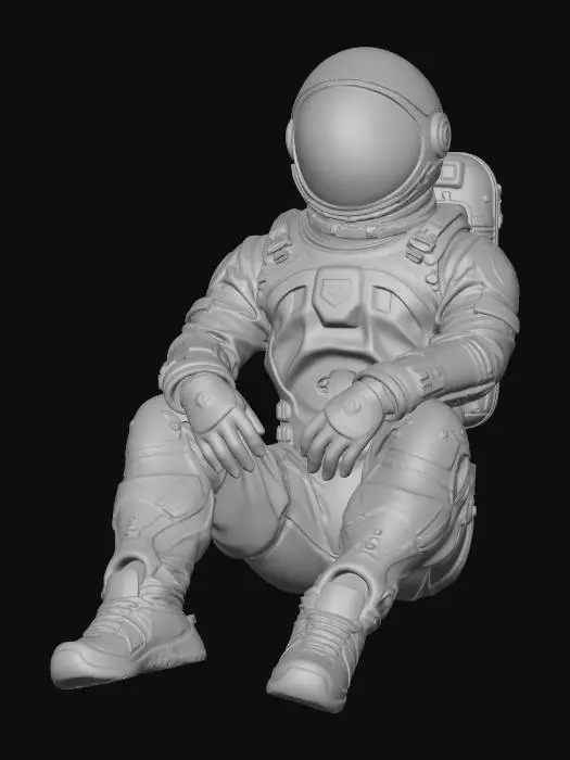 3D model for Yellow in Space