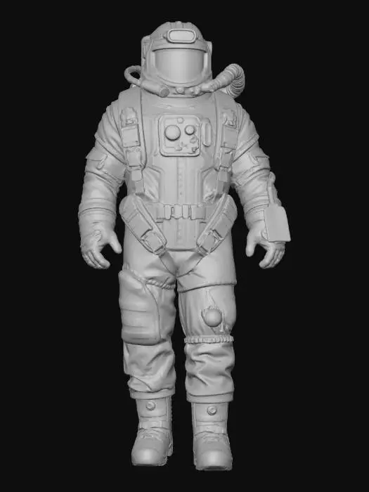 3D model for space miner