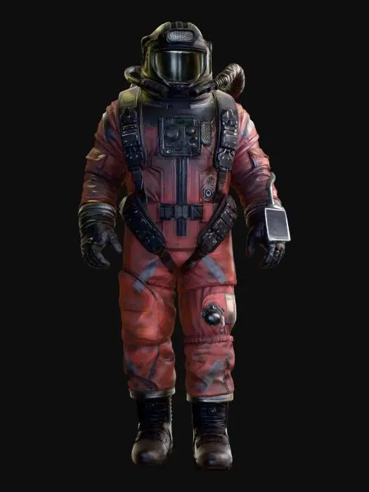 3D model for space miner