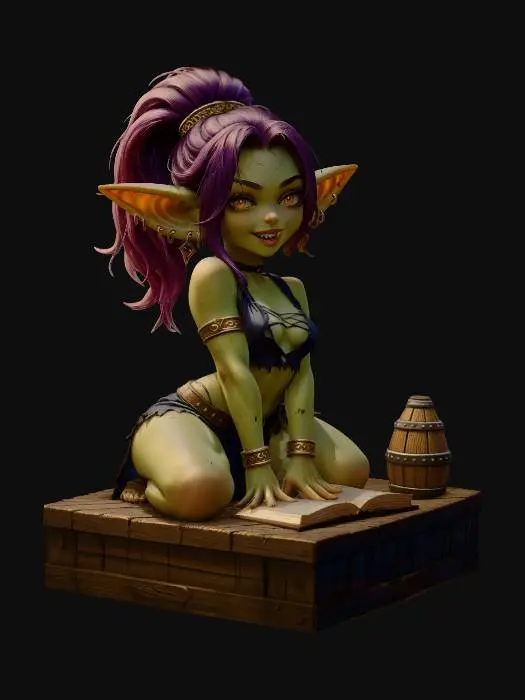 3D model for Violetmane Enchantress