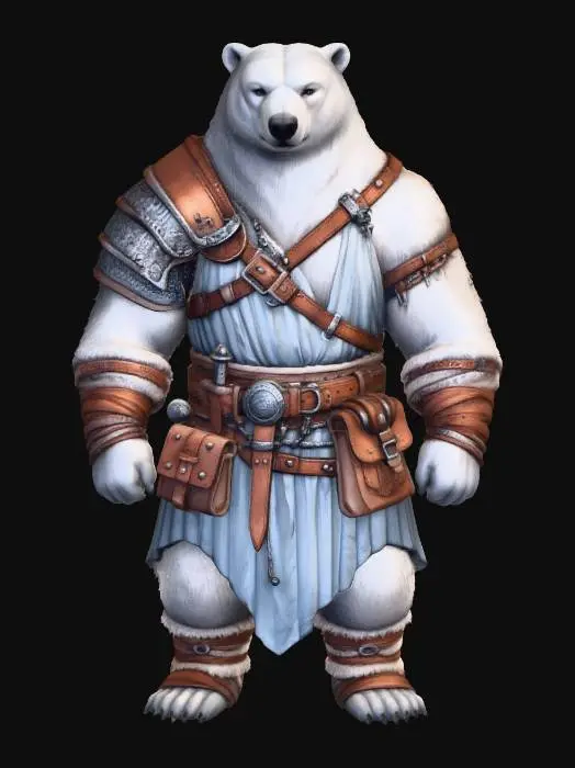 3D model for Icebound Knight