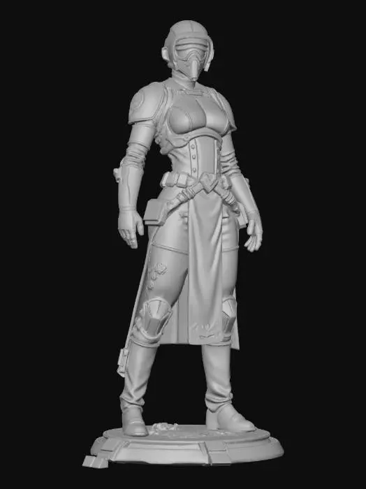 3D model for Star Wars Knight of the White Order