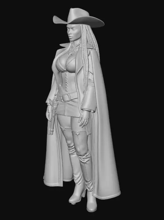 3D model for Snake Skin Sheriff of the West