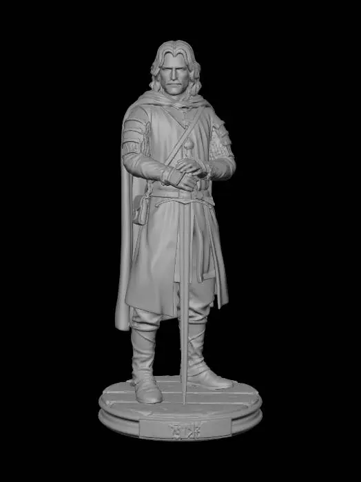 3D model for Aragorn, Ranger of the North