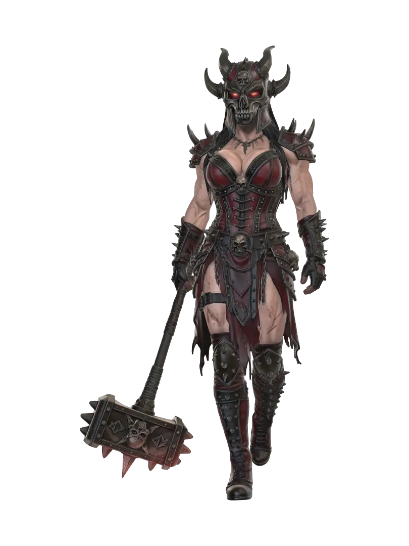 Doom Valkyrie model 3D, wygenerowany przez AI