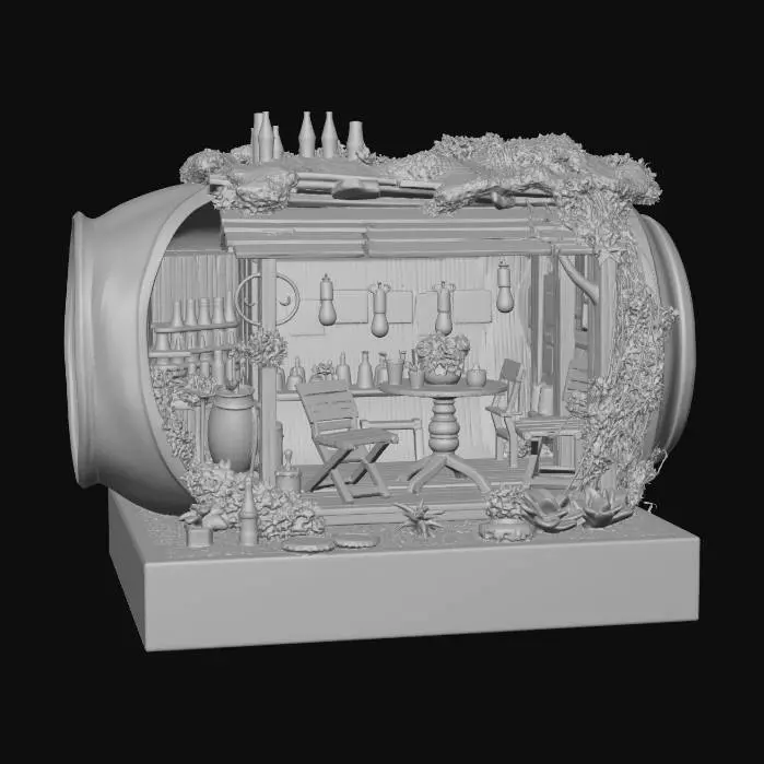 3D model for Coca-Cola Can - Tiny Café Inside