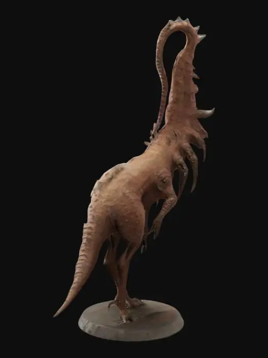 3D model for Spined Serpent Beast