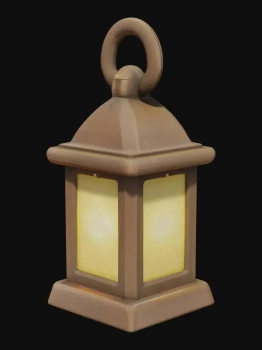 3D model for Golden Lantern Glow