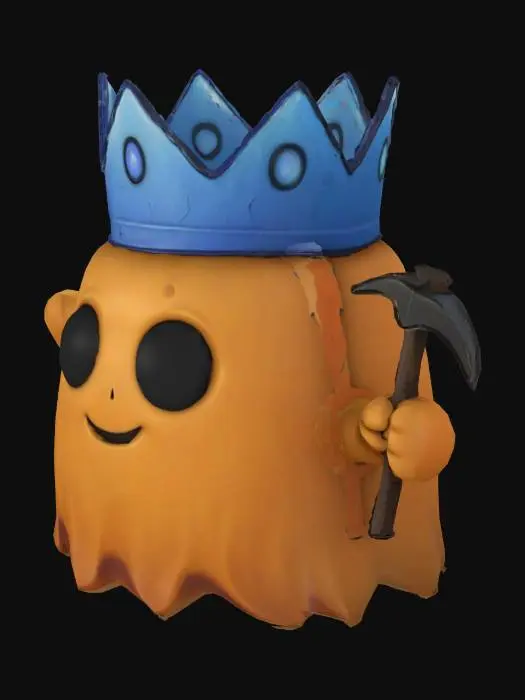3D model for King Miner Ghost