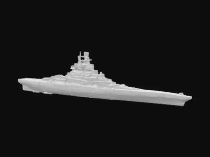 3D model for Battleship Majesty