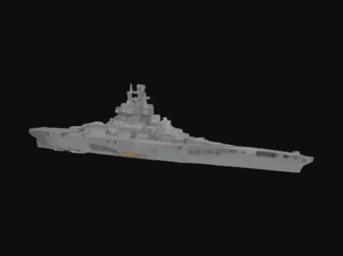 3D model for Battleship Majesty