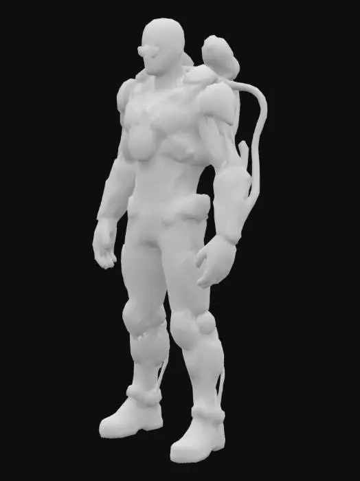 3D model for Mechborne Technician