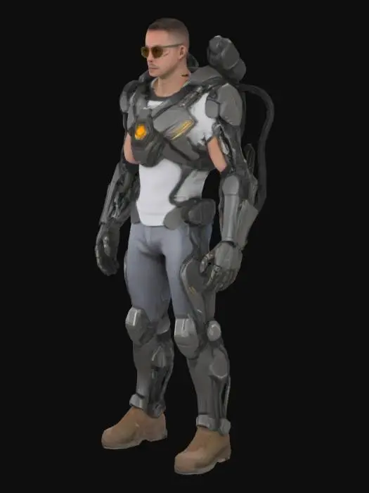 3D model for Mechborne Technician