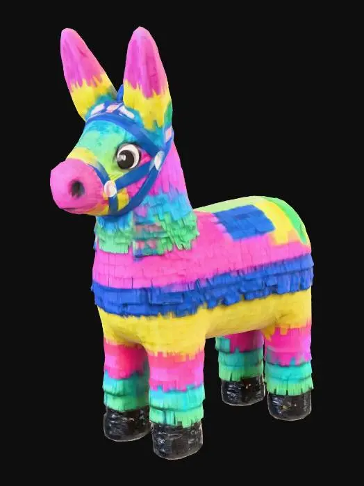3D model for Colorful Piñata